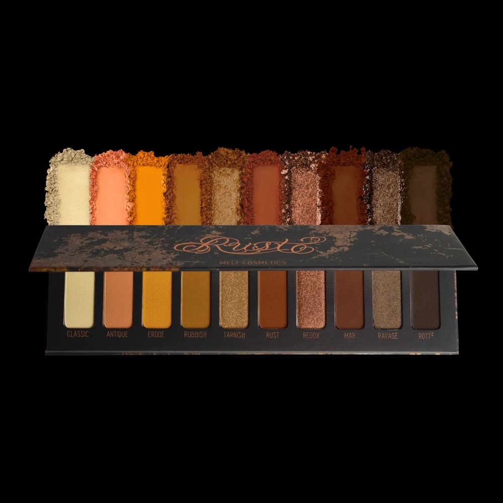 Melt Rust palette